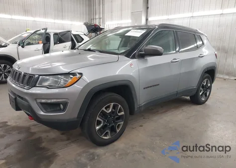 2018 Jeep Compass Trailhawk 4X4 z USA, uszkodzony, nr VIN 3C4NJDDBXJT451415
